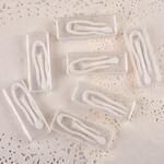 Пинцет пластиковый в индивидуальной упаковке в коробочке пенал XY2003, размер 6,2 * 2,3 см