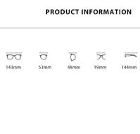 Металлические очки с защитой от синего света Blue Block FENQI F2203