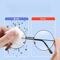 Одноразовые влажные салфетки для очистки линз в очках 5050P0612-3 с фруктовым ароматом, 60*120 мм (упаковка 100 штук, цена за упаковку)