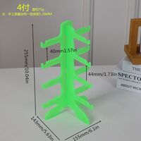 Подставка для очков настольная - витрина для детского уголка оптики на 3/4/5/6 мест JS-C230312