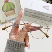 Металлические очки с защитой от синего света Blue Block FENQI F18196