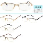 Очки Vizzini EL1012G, block blue light, полуободковые в металлической оправе +1.50 до +2.50 (шаг 0.25)