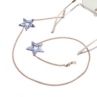 Цепочка для очков из сердец GL1234