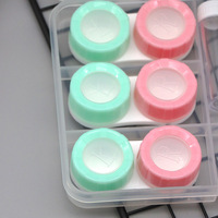 Contact lens cases A-007, 6pcs