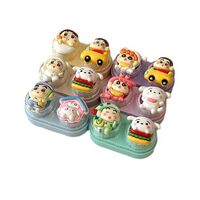 Mini soft contact lens kit retractable W-CT39房车卡通