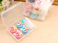 Mini set with contact lens cases XF-35shu, 2pcs