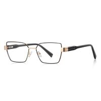 Оправа женская металлическая + пластик TR90, линзы-блюблокеры с защитой от ультрафиолета и синего света More FCS3169