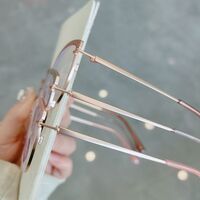 Оправа комбинированная (металл + TR90) с линзами Blue Ray Cut MAMO F93062