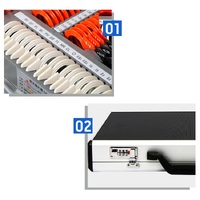 Меднабор из 266 пробных линз в пластиковых оправах в алюминиевом кейсе, 38/25 mm