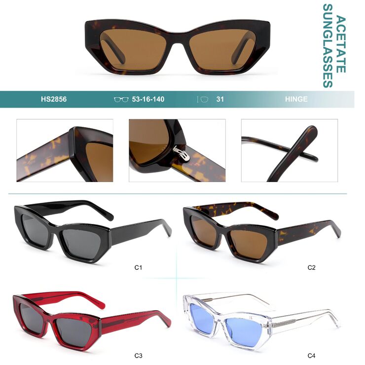 Поляризационные солнцезащитные пластиковые очки из материала ацетат Big City HS2856