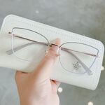 Оправа металлическая с защитой от синего света и флексами MAMO F93039