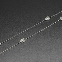 Металлическая нескользящая цепочка серебряного цвета, с подвеской в виде сова, для очков и масок GL400-1