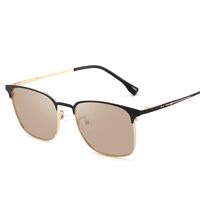 Очки металлические фотохромные с защитой от синего света 9677-GT