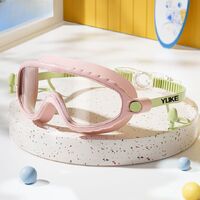 Очки для плавания детские (3-16 лет) водонепроницаемые с защитой от запотевания, с берушами, YJ6018-YU