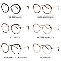 TR90 plastic frame or glasses with blue light protection, with spring hinges FA87187