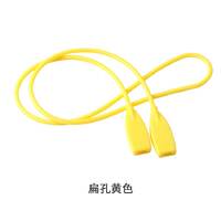 Шнурок-фиксатор для очков силиконовый 28 см, отверстие 3*6 мм