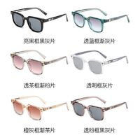 Пластиковые + металл мужские солнцезащитные очки с квадратными линзами Elit BEE3225-EL