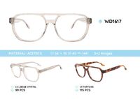Plastic acetate eyeglasses frame WD1617