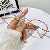 Металлические очки с защитой от синего света Blue Block FENQI F2203