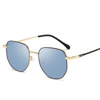 Очки металлические фотохромные с защитой от синего света 9676-GT