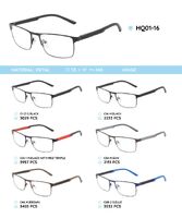 Металлическая оправа с дужками из материала TR-90 HQ01-16