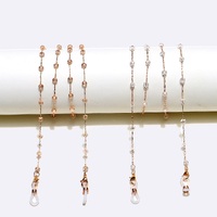 Металлическая цепочка для очков со стразами GL1074