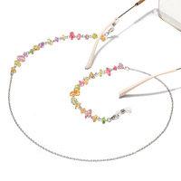 Модная цепочка для очков из натурального лазурита GL1206