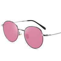 Очки металлические фотохромные с защитой от синего света 9611-GT