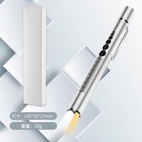 Фонарик-брелок медицинский диагностический перезаряжаемый с белым и жёлтым светом ZK1958