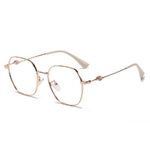 Металлические очки с защитой от синего света Blue Block FENQI F31116