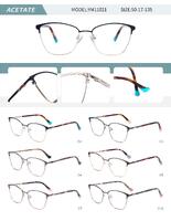 Оправа металлическая женская с флексом YM11021-DA