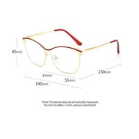 Очки металлические с защитой от синего света 9717-GT