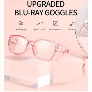 Plastic anti-dust glasses KY102防花粉 with Blue ray cut protection