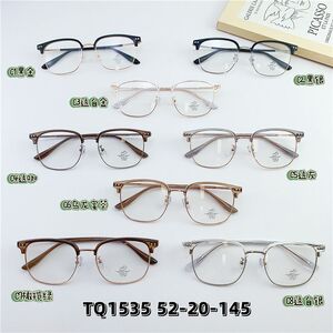 Оправа гибридная, металл + TR90, линзы с Blue Block покрытием SANTA TQ1535