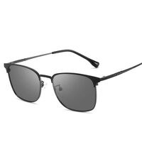 Очки металлические фотохромные с защитой от синего света 9677-GT