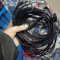 Шнурок для очков из натуральной кожи в индивидуальной упаковке, длина 73 см