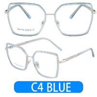 Combined frame (metal + TR90) or glasses with blue light protection, with spring hinges FA87089 