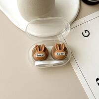 Mini soft contact lens kit PP-X58熊兔头五角爱心