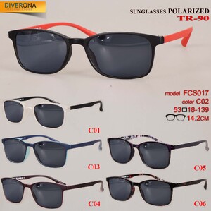 Солнцезащитные очки в оправе из TR-90, линзы polarized FCS017 POLAR