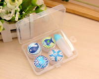 Mini set with contact lens cases XF-B35, 2pcs