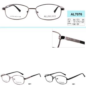Cheap metal frames for glasses Allmilmo AL7076