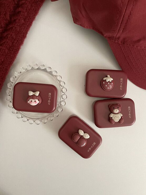 Mini set for a soft contact lens (Kits for contact lenses) B51-case