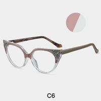 TR90 plastic frame or glasses with blue light protection, with spring hinges FA87310