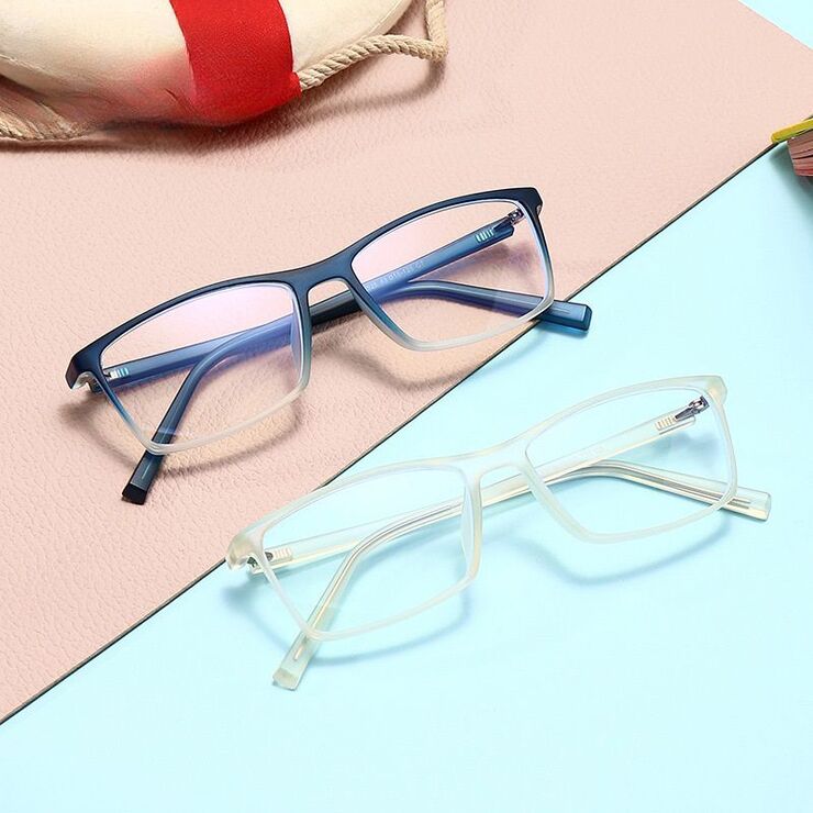 Очки детские пластиковые TR90 с защитой от синего света K526-GT