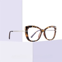 TR90 plastic frame or glasses with blue light protection, with spring hinges FA88001