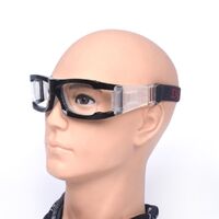 Очки защитные противоударные спортивные, с коробкой, 新款篮球-040-1带盒子-DX