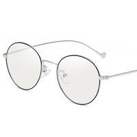 Очки металлические фотохромные с защитой от синего света 9630-GT