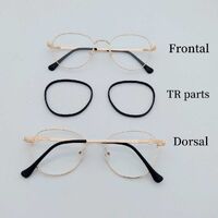 Оправа металлическая ультратонкая женская с флексом Wilibolo K6804