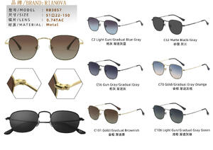 Солнцезащитные поляризационные металлические очки Rianova RB3857