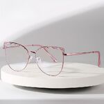 Очки металлические с защитой от синего света 9751-GT